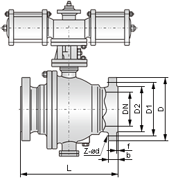 氣動(dòng)卸灰球閥