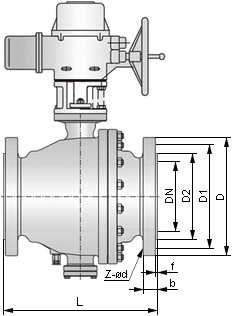 電動(dòng)卸灰球閥